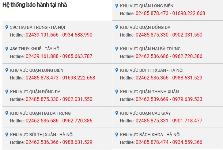 Tổng đài bảo hành tivi LG 